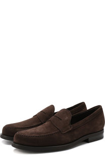 Замшевые пенни-лоферы Tod’s Tods
