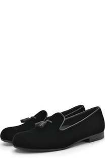 Текстильные слиперы с кисточками Il Gufo