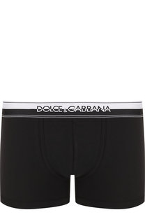Хлопковые боксеры с широкой резинкой Dolce & Gabbana