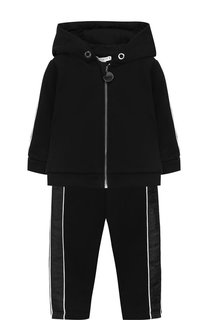 Хлопковый спортивный костюм с контрастной отделкой Givenchy
