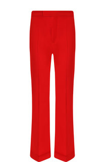 Укороченные расклешенные брюки со стрелками и отворотами Maison Margiela