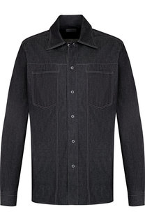 Хлопковая рубашка свободного кроя Lanvin