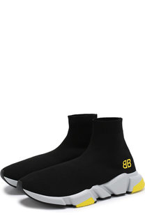 Текстильные кроссовки Speed Balenciaga