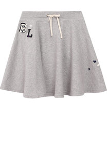 Хлопковая юбка Polo Ralph Lauren