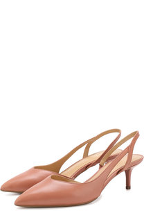 Кожаные туфли Elisa на каблуке kitten heel MICHAEL Michael Kors