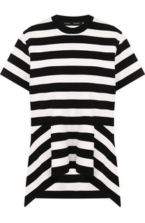 Вязаный топ у круглым вырезом в полоску Proenza Schouler
