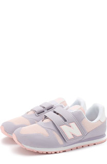 Комбинированные кроссовки 373 с застежками велькро New Balance