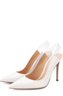 Кожаные туфли Eva на шпильке Gianvito Rossi