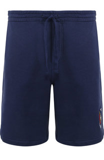 Хлопковые шорты с поясом на резинке Polo Ralph Lauren