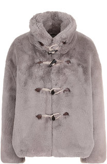 Укороченное пальто с воротником-стойкой Golden Goose Deluxe Brand