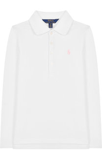 Хлопковое поло с длинными рукавами Polo Ralph Lauren