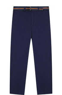 Хлопковые брюки с поясом Ralph Lauren