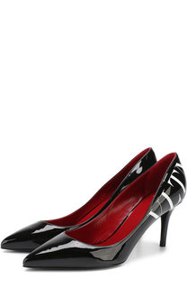 Лаковые туфли Valentino Garavani VLTN на шпильке Valentino