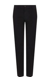Хлопковые брюки прямого кроя Z Zegna