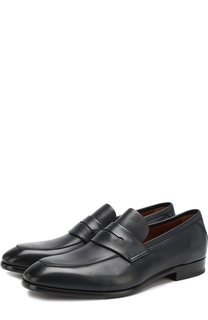 Кожаные пенни-лоферы Ermenegildo Zegna