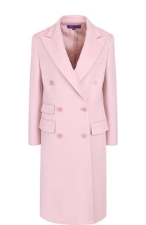 Двубортное шерстяное пальто Ralph Lauren