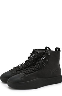Высокие кожаные кеды Bashyo II на шнуровке Y-3