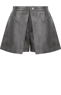 Мини-шорты из смеси хлопка и вискозы Chloé