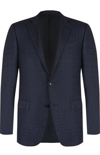 Однобортный шерстяной пиджак Ermenegildo Zegna
