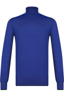 Однотонная шерстяная водолазка Emporio Armani