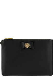 Клатч из кожи на молнии MICHAEL Michael Kors