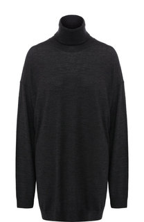 Шерстяной пуловер свободного кроя с высоким воротником Acne Studios