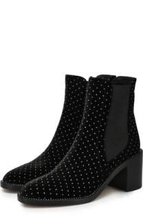 Ботильоны Merril 65 из бархата на устойчивом каблуке Jimmy Choo