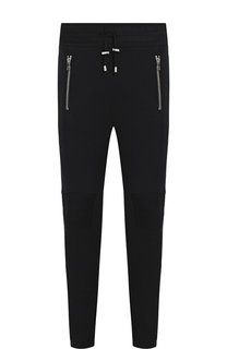 Хлопковые брюки-скинни Balmain