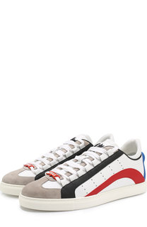 Комбинированные кеды 551 на шнуровке Dsquared2