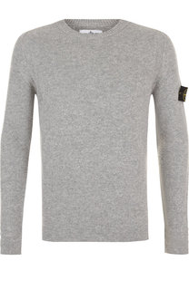 Однотонный шерстяной джемпер Stone Island