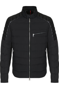 Пуховик Meylan на молнии с воротником-стойкой Moncler