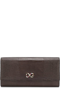 Кожаный кошелек с клапаном Dolce & Gabbana