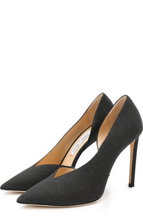 Туфли Sophia 100 с глиттером на шпильке Jimmy Choo