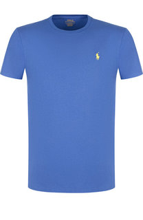 Хлопковая футболка с круглым вырезом Polo Ralph Lauren