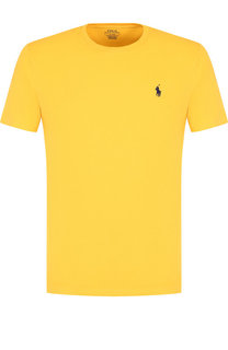 Хлопковая футболка с круглым вырезом Polo Ralph Lauren