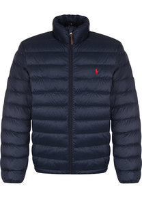 Утепленная куртка на молнии с воротником-стойкой Polo Ralph Lauren
