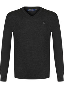 Шерстяной пуловер тонкой вязки Polo Ralph Lauren