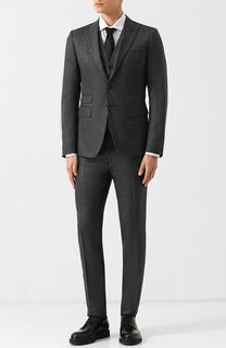 Шерстяной костюм-тройка Dsquared2