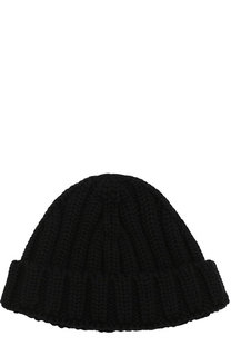 Шерстяная шапка фактурной вязки Dsquared2