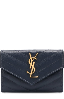Кожаный кошелек Monogram Saint Laurent