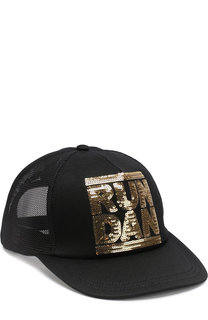 Бейсболка с вышивкой пайетками Dsquared2