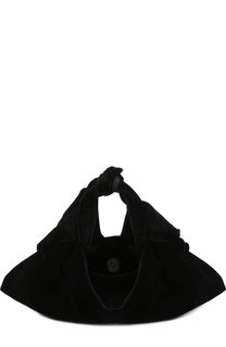 Сумка Ascot из бархата The Row