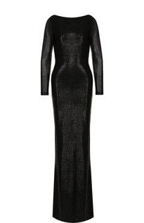 Приталенное платье-макси с открытой спиной Dsquared2