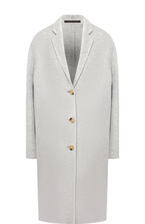 Однотонное пальто из смеси шерсти и кашемира Acne Studios