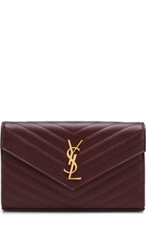 Сумка Monogram Envelope из стеганой кожи Saint Laurent