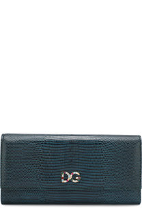 Кожаный кошелек с клапаном Dolce & Gabbana