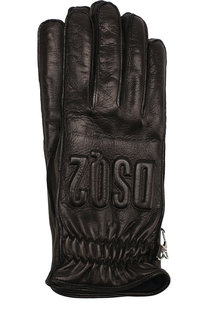 Кожаные перчатки Dsquared2