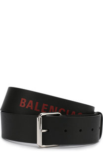 Кожаный ремень с металлической пряжкой Balenciaga