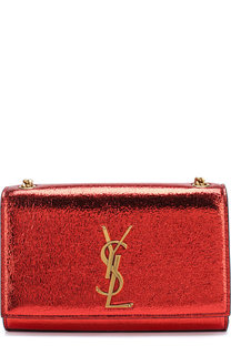 Сумка Monogram Kate small из металлизированной кожи Saint Laurent