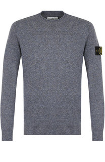 Шерстяной джемпер тонкой вязки Stone Island